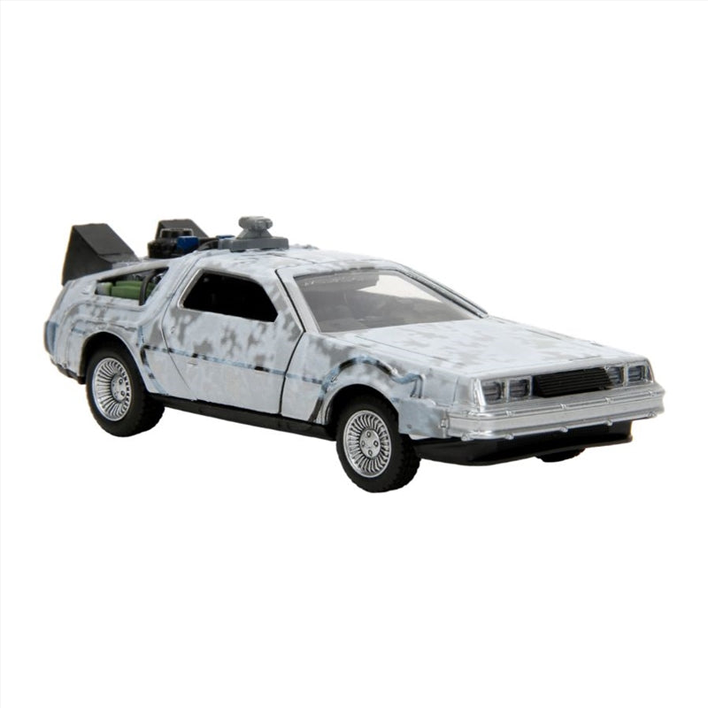 Back to the Future - Time Machine (Frost Covered) 1:32 Scale Die-Cast