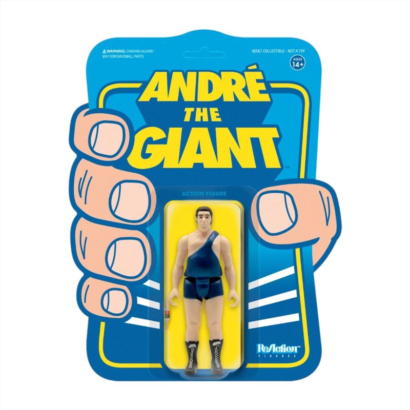 Andre the Giant - Andre in Singlet ReAction 3.75" Scale Action Figure