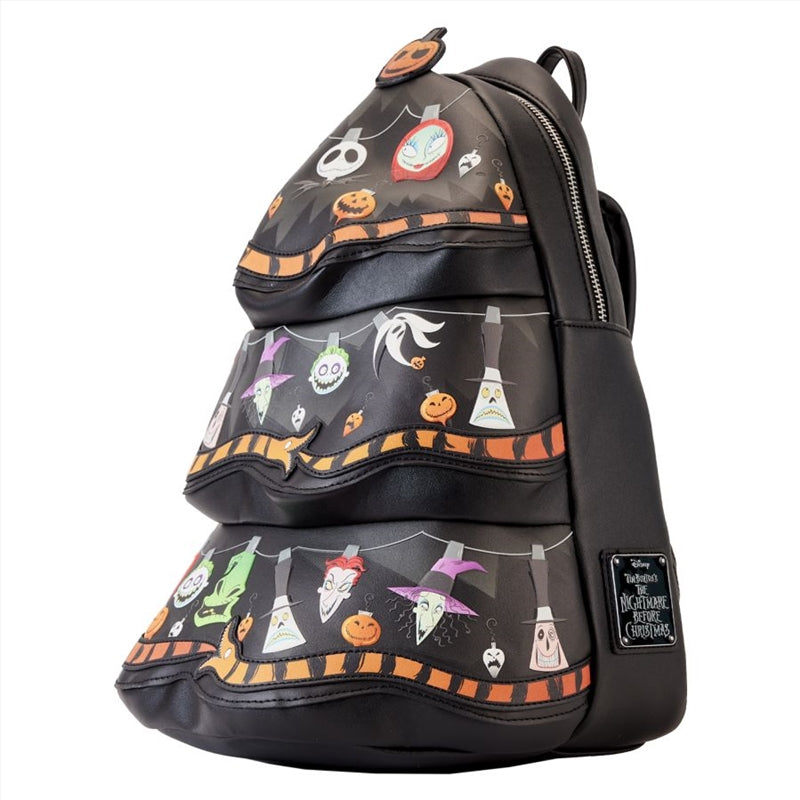 Loungefly Nightmare Before Christmas - Tree String Lights Glow Mini Backpack