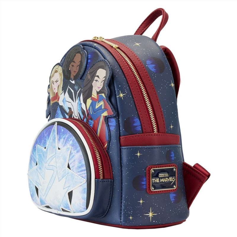 Loungefly Marvels (2023) - Group Symbol Glow Mini Backpack