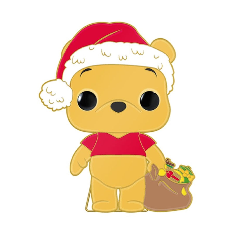 Disney - Winnie the Pooh Holiday Glow Enamel Pop! Pin