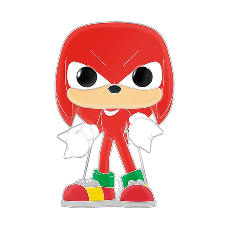 Sonic the Hedgehog - Knuckles Glow Enamel Pop! Pin