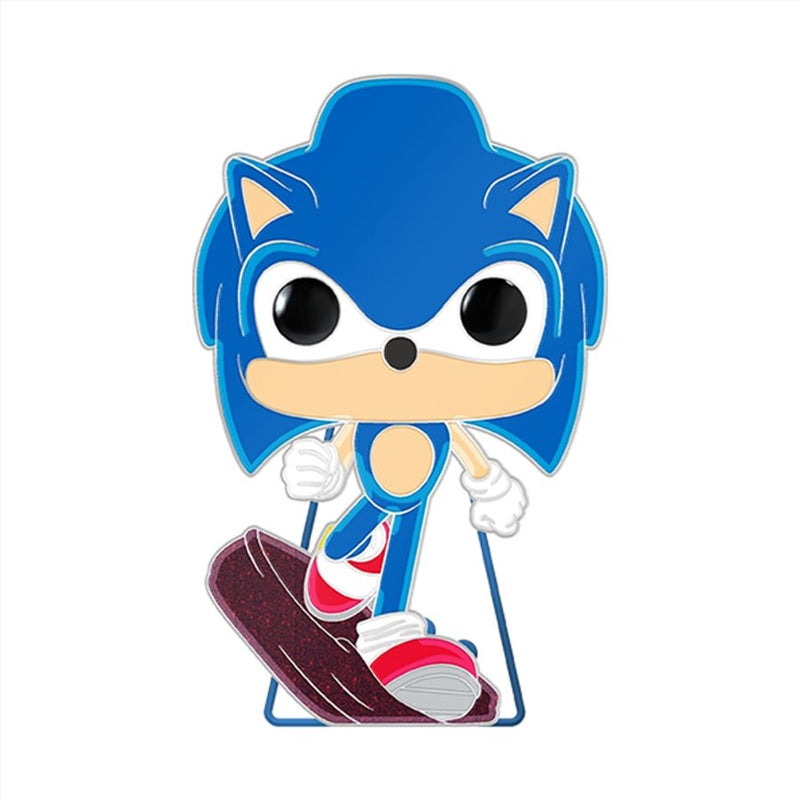 Sonic the Hedgehog - Sonic Glow Enamel Pop! Pin