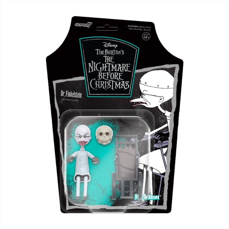 Nightmare Before Christmas - Dr. Finkelstein ReAction 3.75" Action Figure