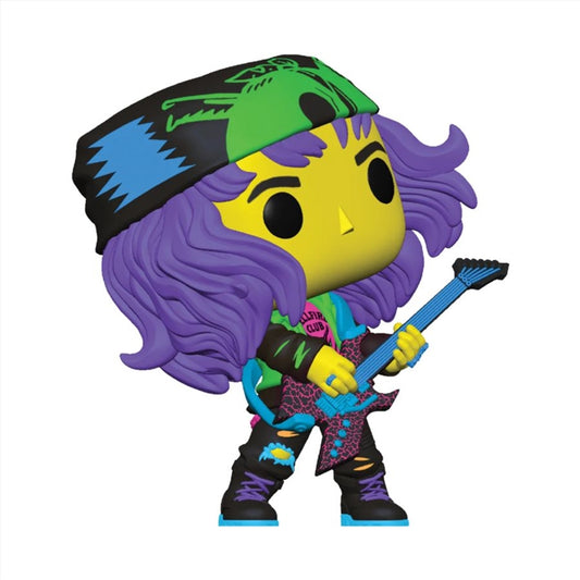Stranger Things - Hunter Eddie with Guitar US Exclusive Blacklight Pop! Vinyl [RS]