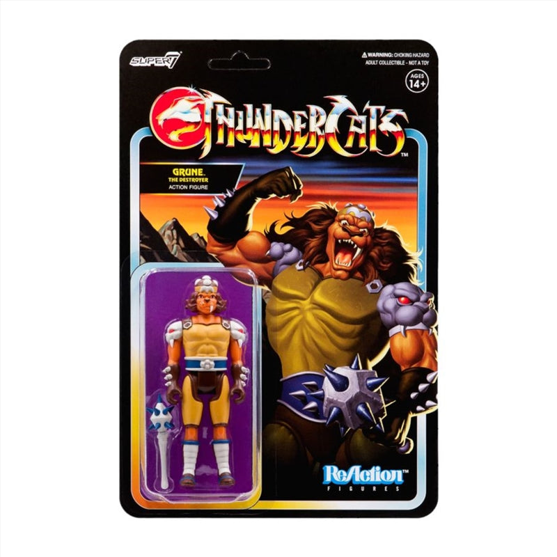 ThunderCats - Grune the Destroyer ReAction 3.75" Action Figure