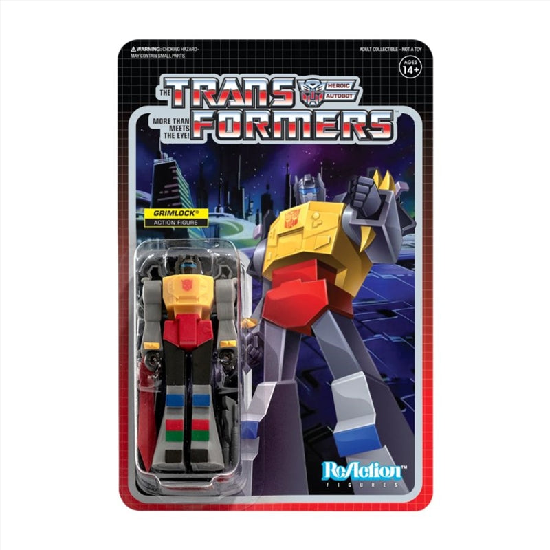 Transformers - Grimlock ReAction 3.75" Action Figure