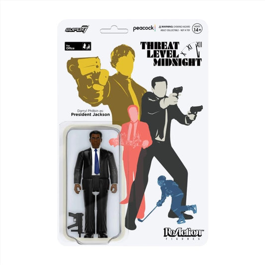 The Office - President Jackson (Threat Level Midnight) ReAction 3.75" Action Figure