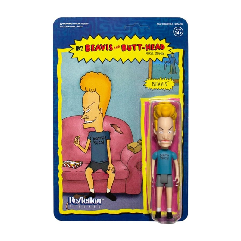 Beavis and Butt-Head - Beavis ReAction 3.75" Scale Action Figure