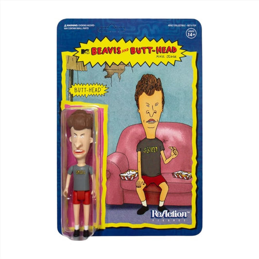 Beavis and Butt-Head - Butt-Head ReAction 3.75" Scale Action Figure