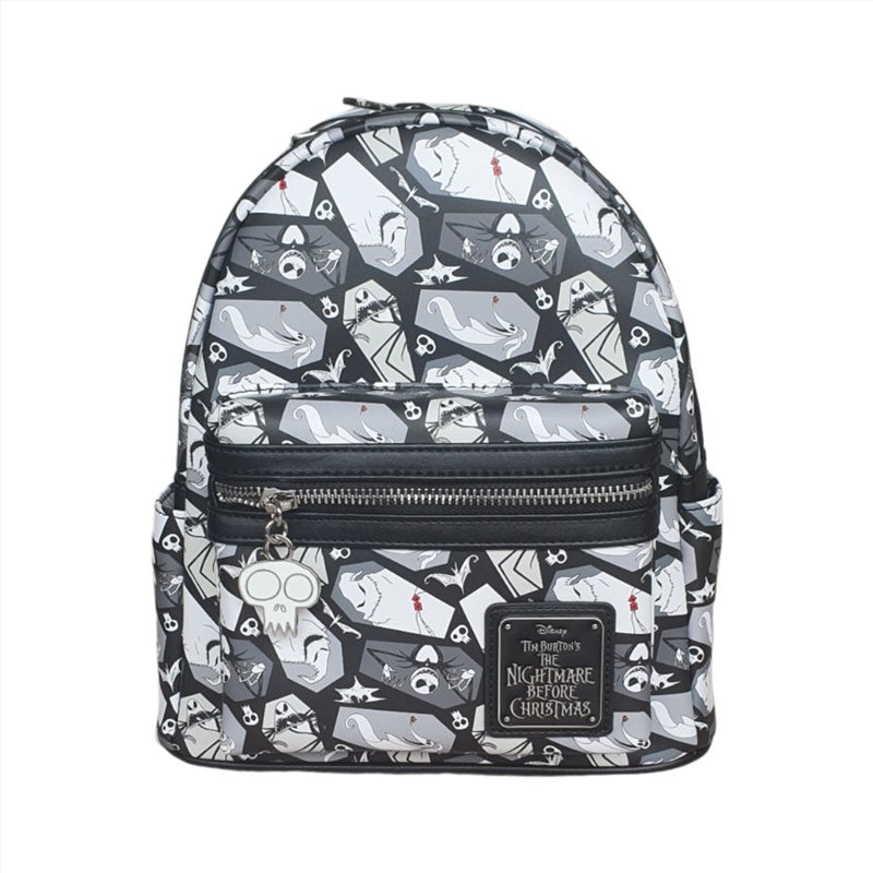 Loungefly The Nightmare Before Christmas - Christmas Coffin US Exclusive Mini Backpack [RS]