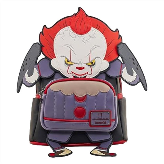 Loungefly It (2017) - Pennywise US Exclusive Cosplay Mini Backpack [RS]