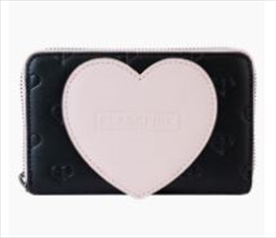 Blackpink - All-Over-Print Heart Zip Around Wallet