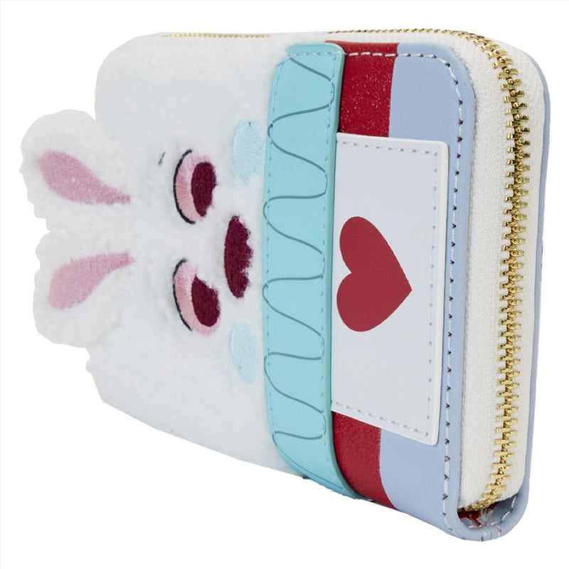 Loungefly Alice In Wonderland (1951) - White Rabbit Cosplay Zip Around Wallet