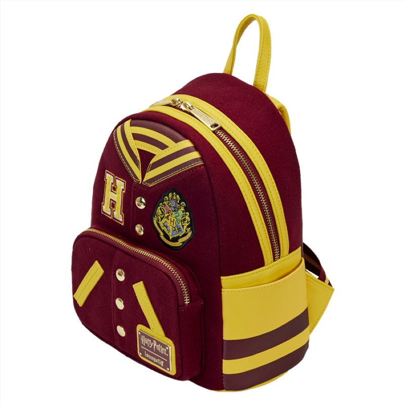 Loungefly Harry Potter - Gryffindor Hogwarts Crest Varsity Jacket Mini Backpack