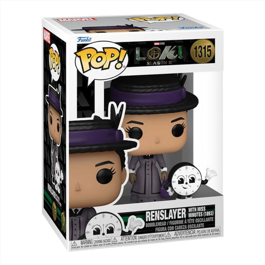 Loki (TV) - Renslayer with Miss Minutes (1893) Pop Vinyl