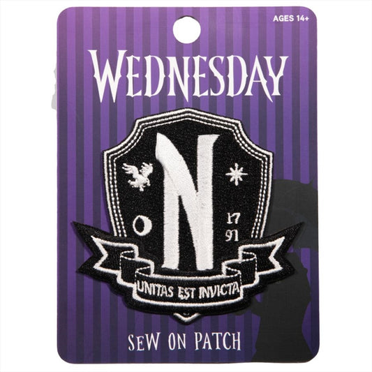 Wednesday - Nevermore School Logo Patch