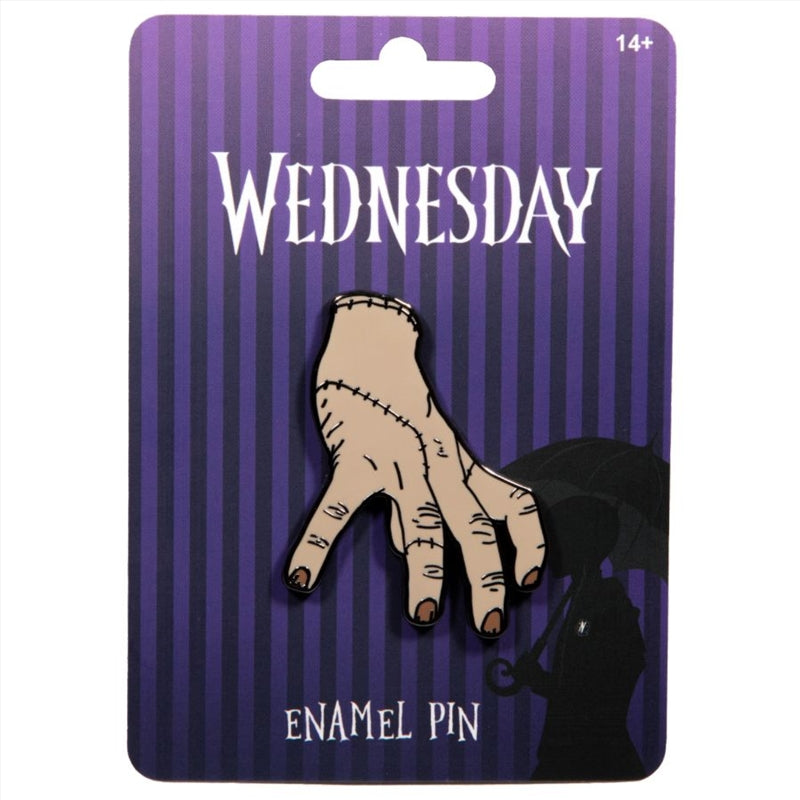 Wednesday - Thing Enamel Pin