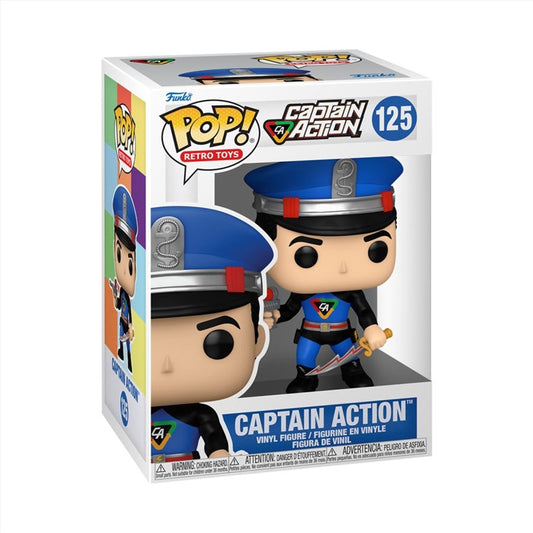 Retro Toys - Captain Action Pop! Vinyl