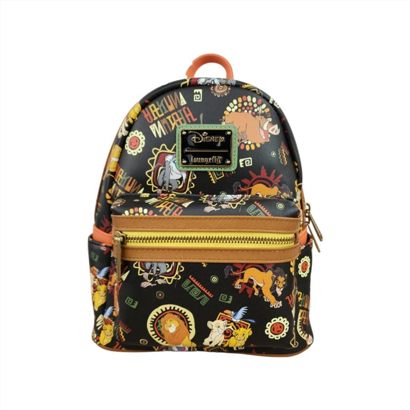 Loungefly Lion King (1994) - Art Print US Exclusive Mini Backpack [RS]