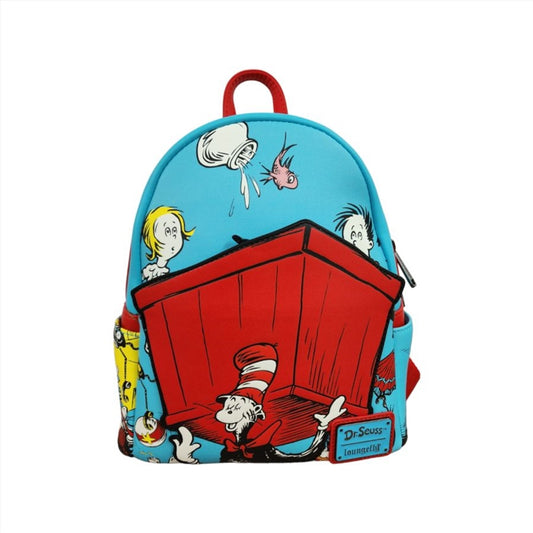 Loungefly Dr Seuss - Thing 1 & 2 Box US Exclusive Mini Backpack [RS]