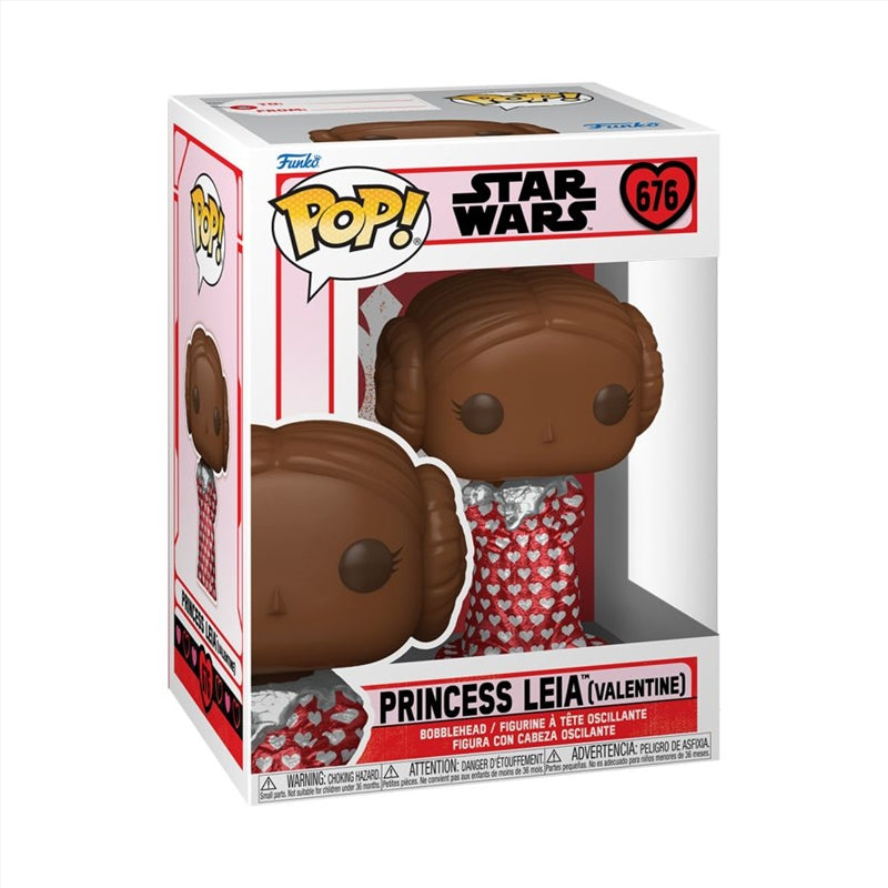 Star Wars: Valentines 2024 - Leia (Easter Chocolate) Pop! Vinyl