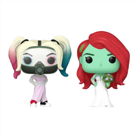 Harley Quinn: Animated - Harley Quinn & Poison Ivy Wedding US Exclusive Pop! 2-Pack [RS]
