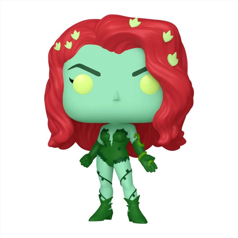 Harley Quinn: Animated - Poison Ivy (Plant Suit) US Exclusive Glow Pop! Vinyl [RS]