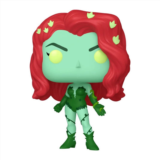 Harley Quinn: Animated - Poison Ivy (Plant Suit) US Exclusive Glow Pop! Vinyl [RS]