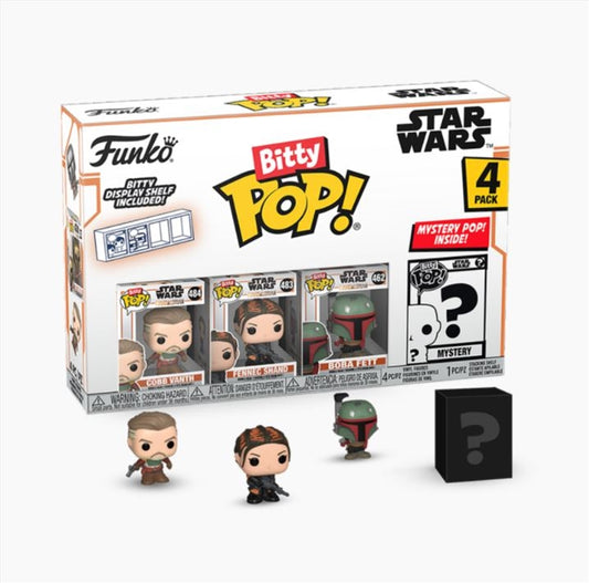 Star Wars: The Mandalorian - Cobb Vanth Bitty Pop! 4-Pack