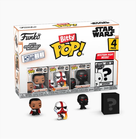 Star Wars: The Mandalorian - Moff Gideon Bitty Pop! 4-Pack