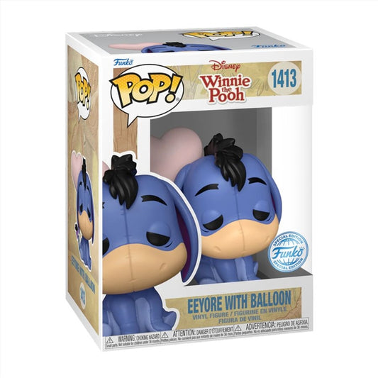 Winnie the Pooh - Eeyore with Balloon US Exclusive Pop! Vinyl [RS]