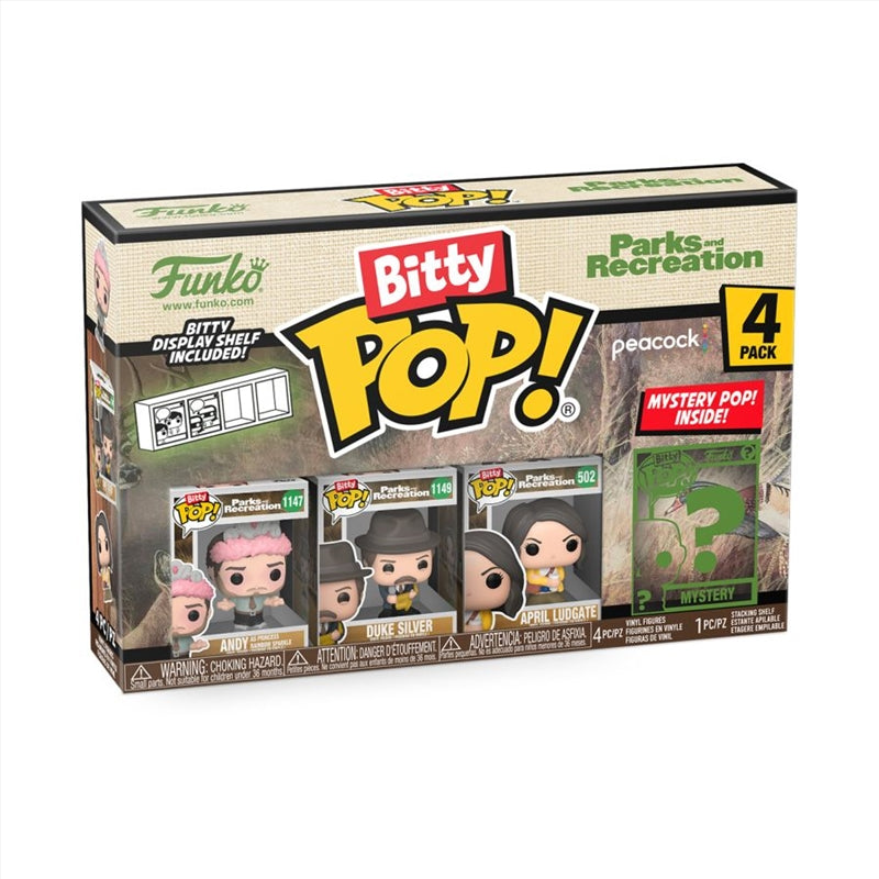 Parks & Recreation - Andy Bitty Pop! 4-Pack