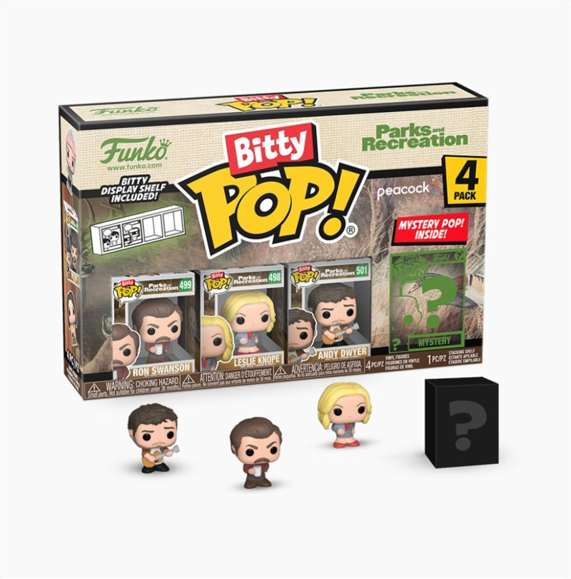 Parks & Recreation - Ron Bitty Pop! 4-Pack