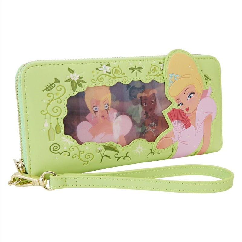 Loungefly The Princess & The Frog - Tiana Princess Series Lenticular Zip Around Wristlet