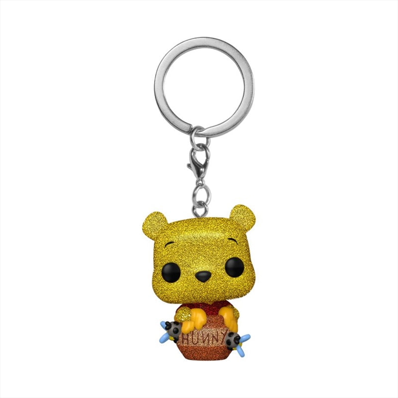 Winnie the Pooh - Winnie The Pooh US Exclusive Diamond Glitter Pop! Keychain [RS]