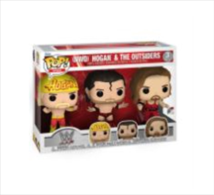 WWE - Hulk Hogan & The Outsiders Pop! 3-Pack