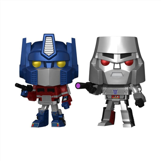 Transformers: G1 - Optimus Prime & Megatron US Exclusive Metallic Pop! Vinyl 2 -Pack [RS]