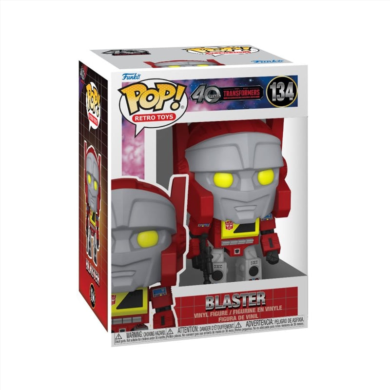 Transformers: G1 - Blaster Pop! Vinyl