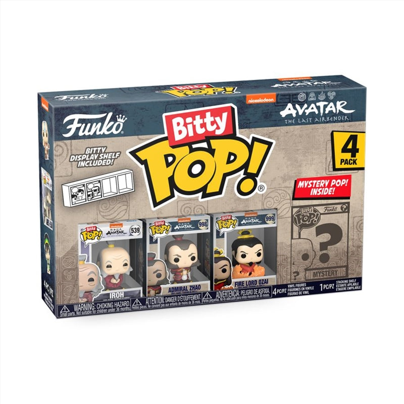 Avatar: the Last Airbender - Iroh Bitty Pop! 4-Pack