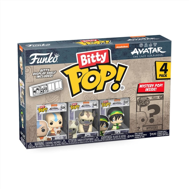 Avatar: the Last Airbender - Aang Bitty Pop! 4-Pack