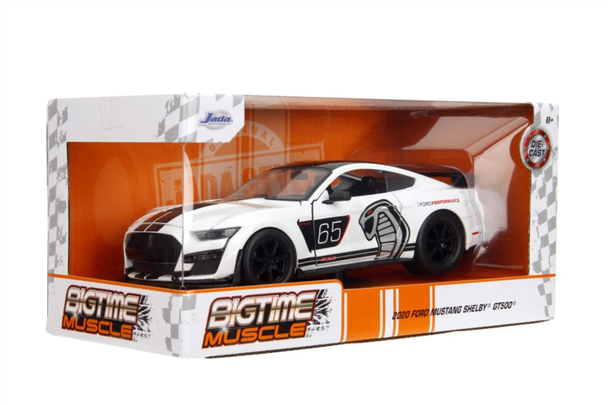 Big Time Muscle: Dark Horse - 2020 Ford Mustang Shelby GT500 1:24 Scale Diecast Vehicle