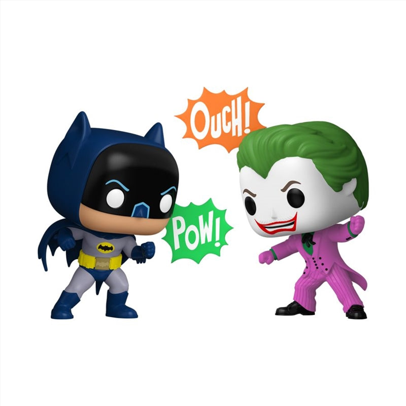 Batman: 85th Anniversary - Batman & Joker (1966) US Exclusive Pop! Vinyl 2-Pack [RS]