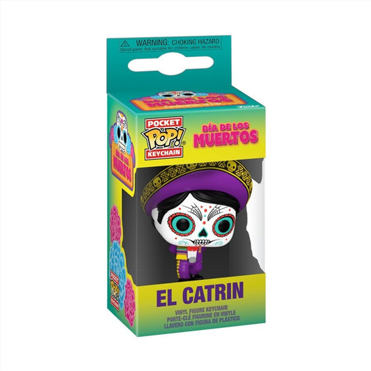 Dia De Los Muertos - El Cartin Pop! Keychain