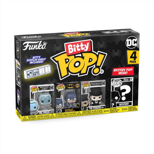 Batman: 85th Anniversary - Mr. Freeze Bitty Pop! 4-Pack