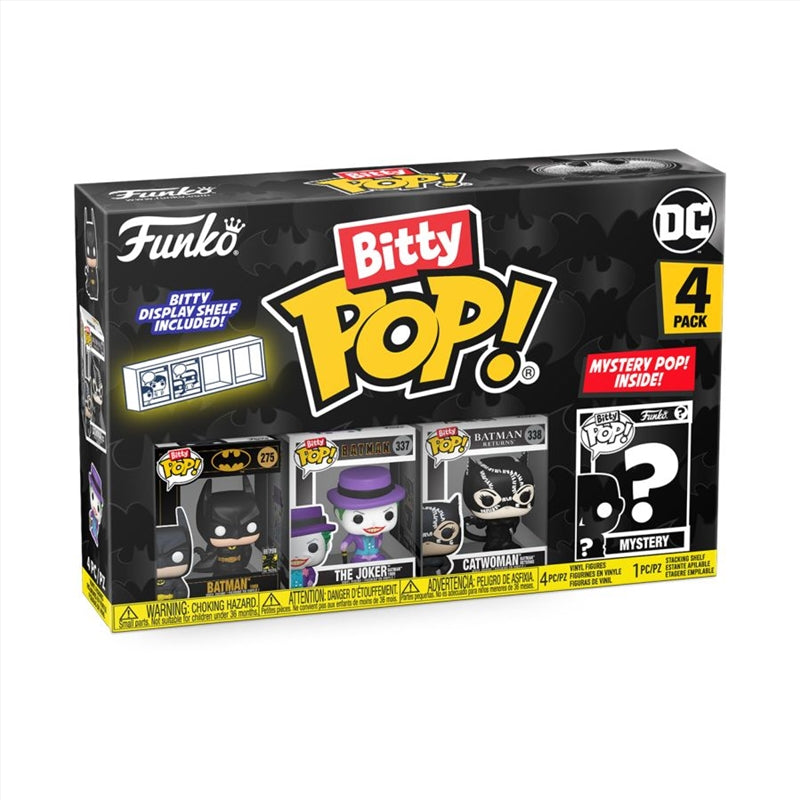 Batman: 85th Anniversary - Batman Bitty Pop! 4-Pack