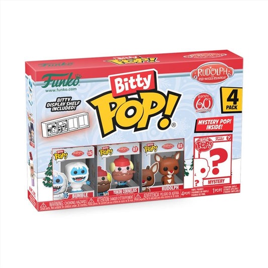 Rudolph - Bumble Bitty Pop! 4-Pack