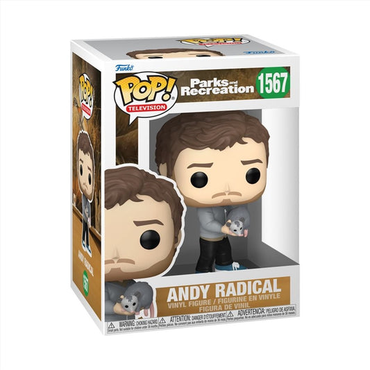 Parks & Recreations: 15th Anniversary - Andy Radical Pop! Vinyl
