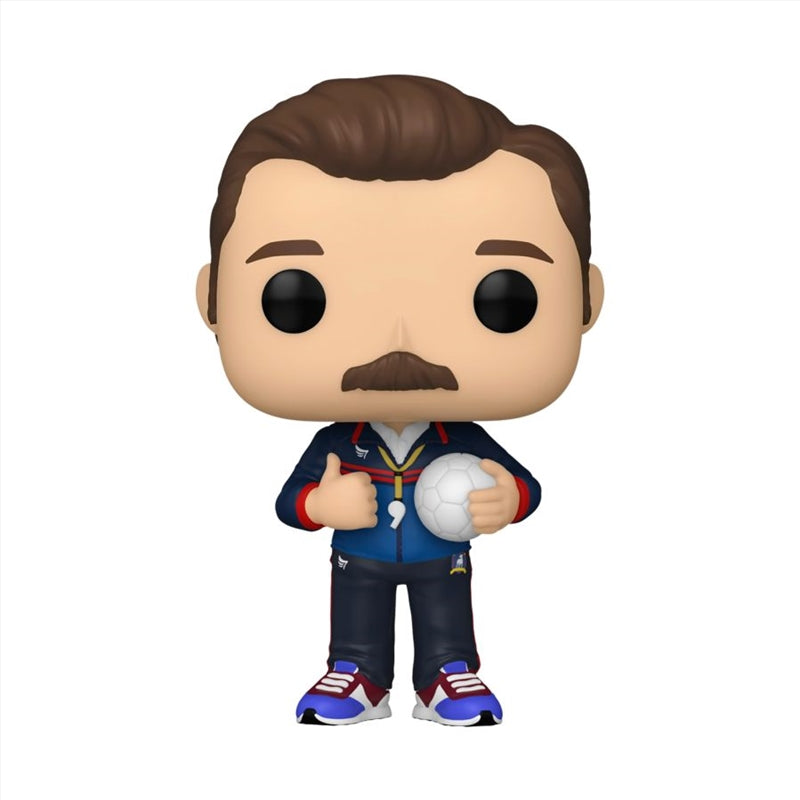 Ted Lasso - Ted Lasso (with ball) US Exclusive Pop! Vinyl [RS]