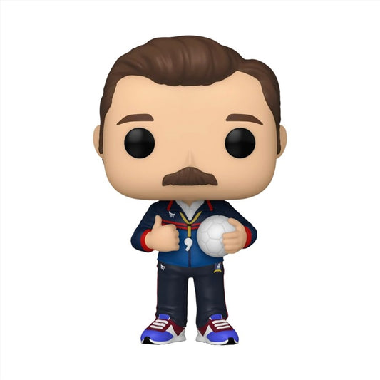 Ted Lasso - Ted Lasso (with ball) US Exclusive Pop! Vinyl [RS]